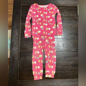 5t avocado pajamas- these have wash wear, but have plenty of life left in them